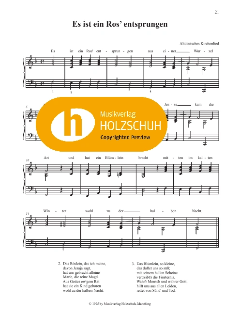 Es ist ein Ros entsprungen